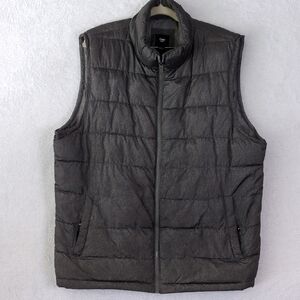 GAP Men's Gray Outdoor Puffer Vest Size L‎
